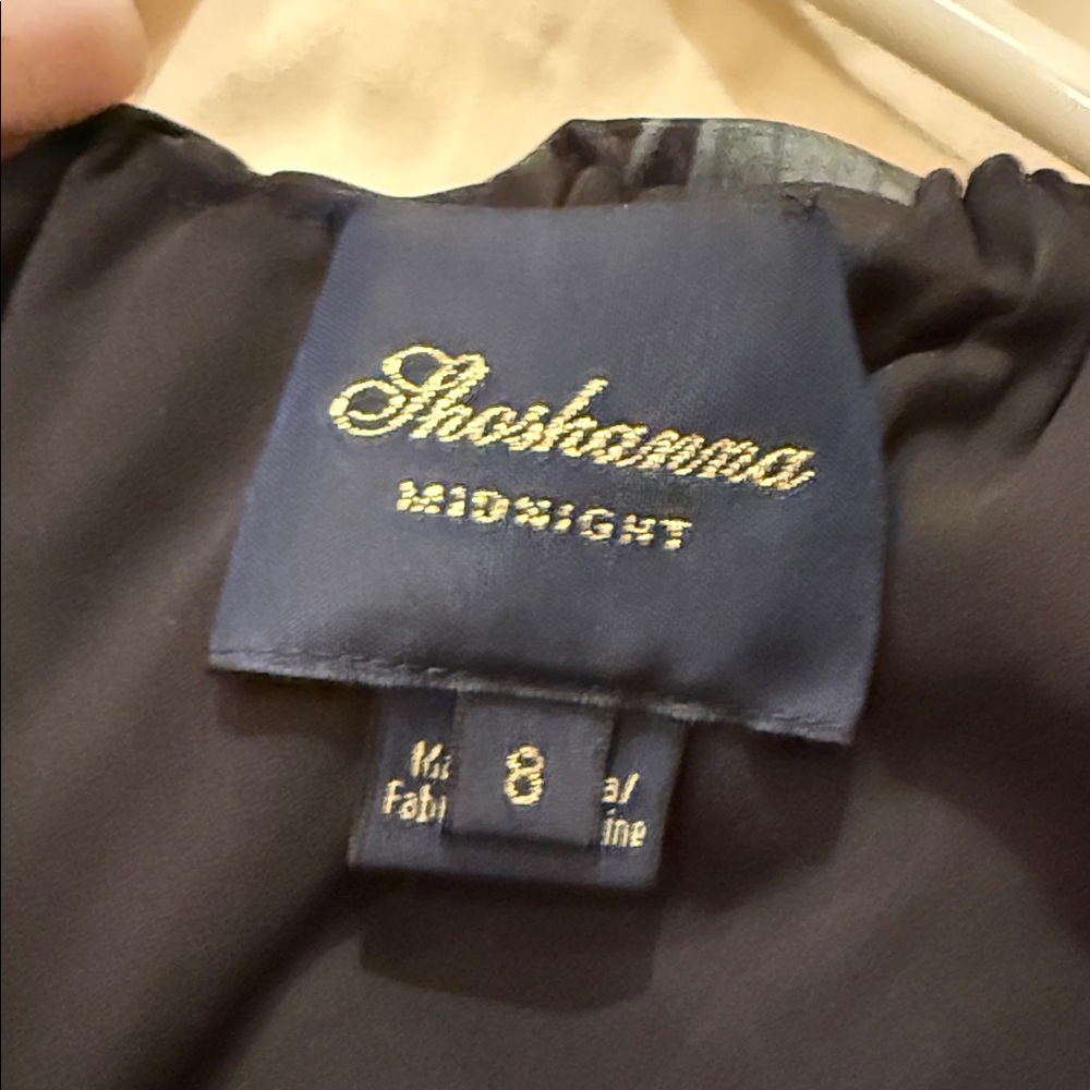 Shoshanna Midnight Silk Floral Maxi Dress - Picture 2 of 3